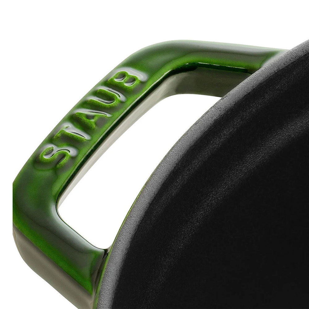 Staub 7 Quart Round Cocotte in Basil Green – Addison West