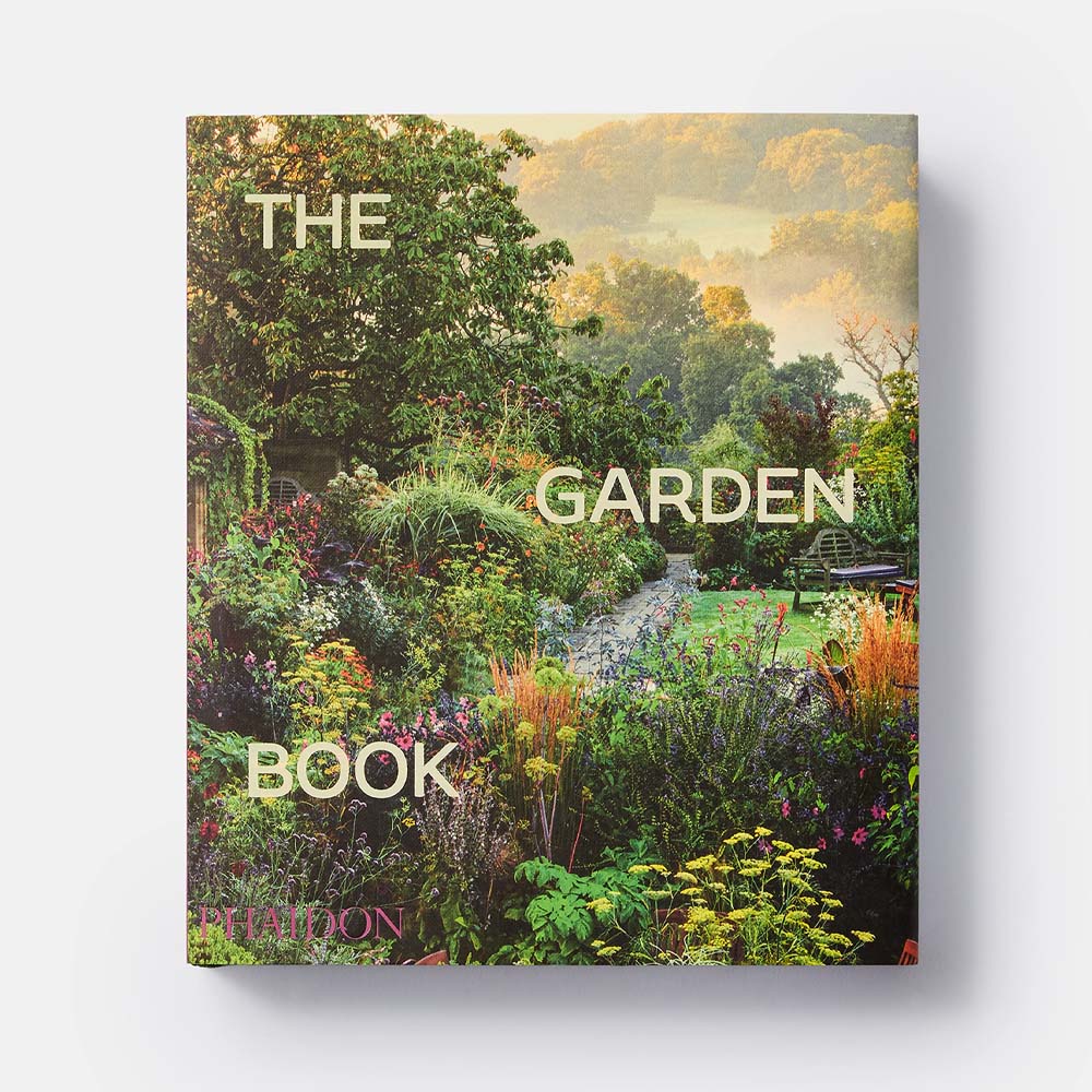 Front cover of book titled 'The Garden Book' published by Phaidon