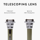 Barebones Vintage Flashlight in Olive - Addison West 