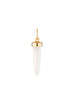 Scream Pretty brand opal spike pendant on a white background