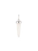 Scream Pretty brand opal spike pendant on a white background