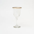 White Panorama Wine Glass - Addison West 