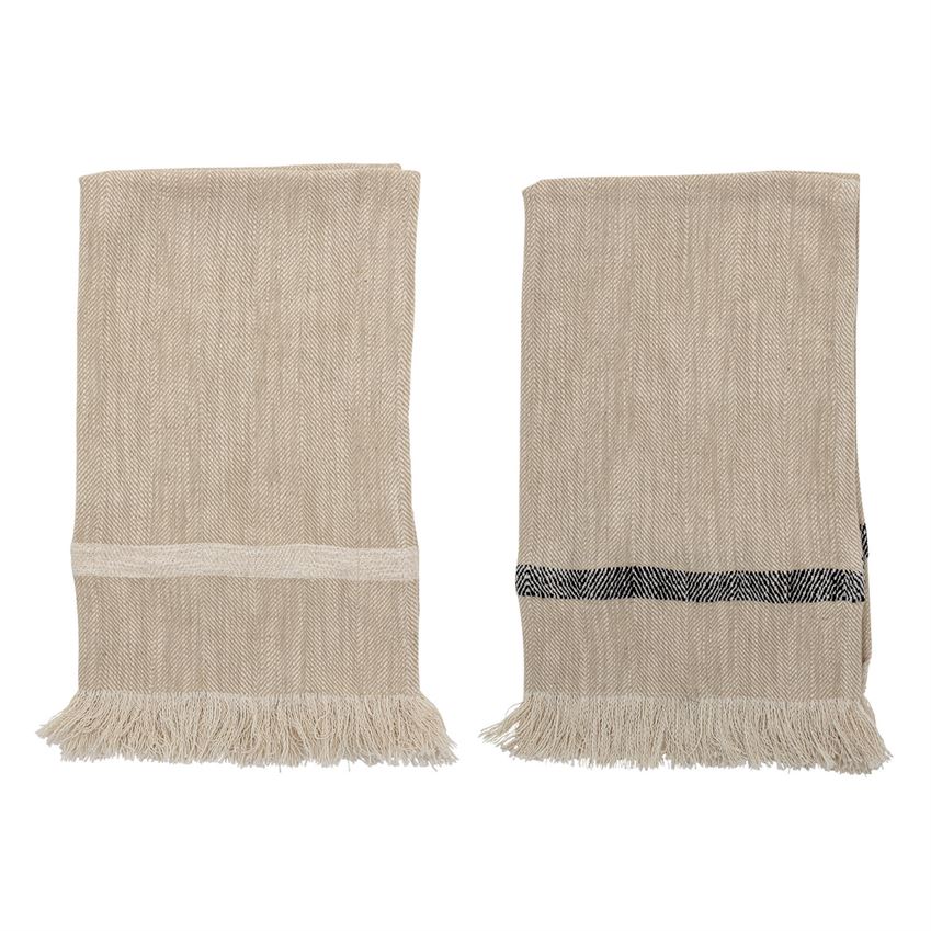 Set Of Woven Cotton Tea Towels - Addison West 
