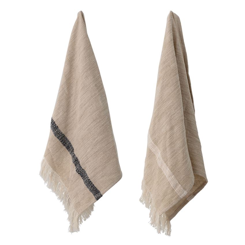 Set Of Woven Cotton Tea Towels - Addison West 