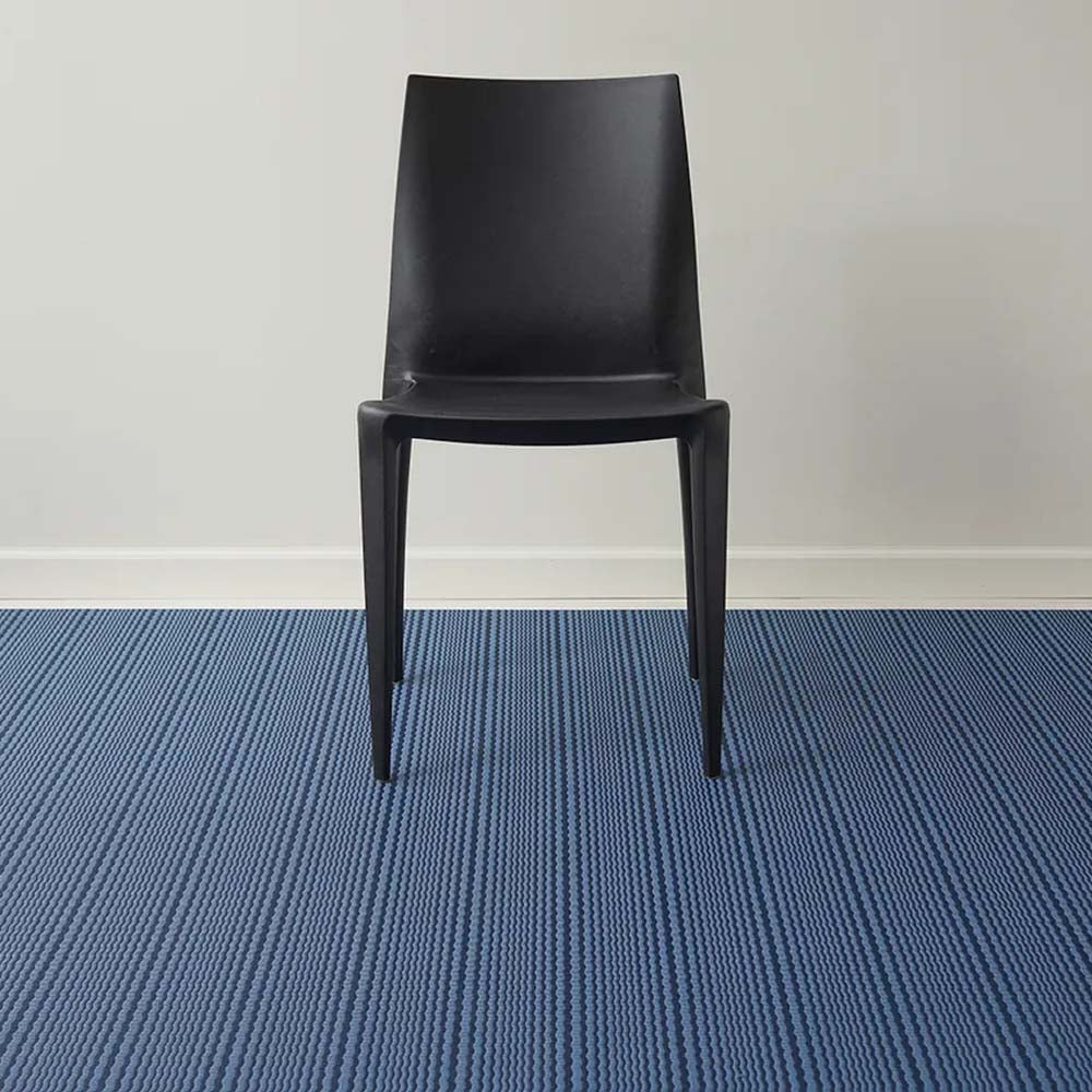 Chilewich Swell Woven Floor Mats in Storm - Addison West 