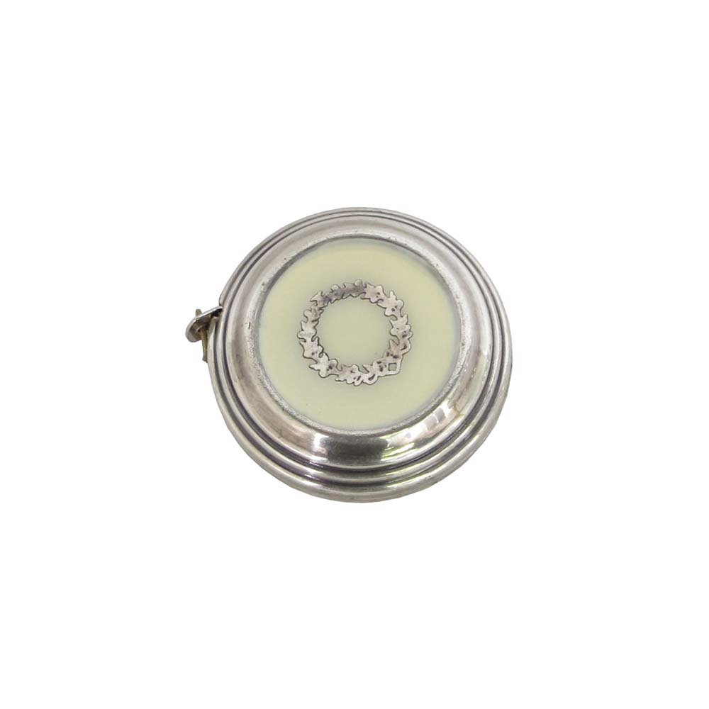 Enamel Pocket Measuring Tape on a white background